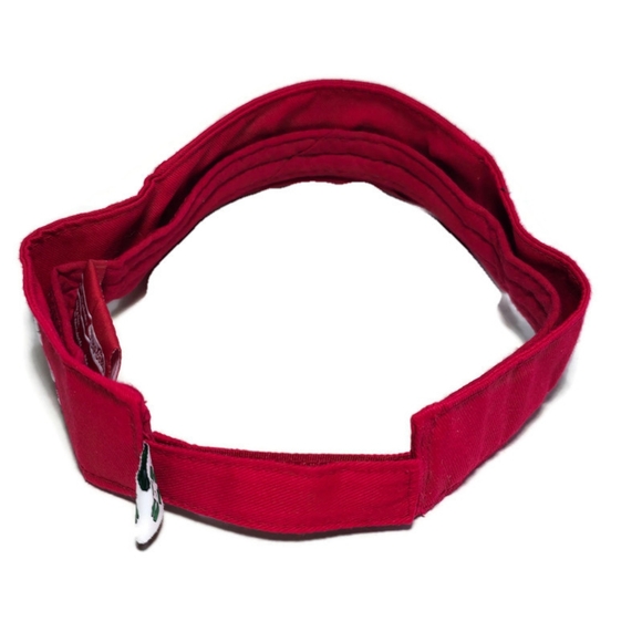 Caps Hats Snapbacks Red Coca Cola Branded Visor Recycled Bottles, - Picture 5 of 14